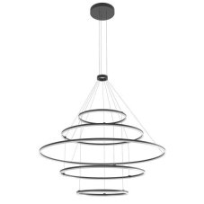 REDO 01-2250-TRIAC ORBIT závesné svietidlo D600+1000+1500mm LED 286W/21345lm 3000K čierna