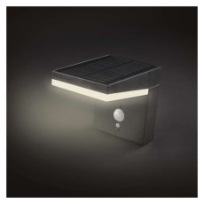 EMOS ZGK044S VEREA solární venkovní nástěnné svítidlo LED 154 × 107 × 130 4,4W 460lm 3000K IP44 se senzorem černá
