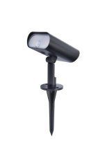 LUTEC CONNECTED 6938405330 GINBO exteriérové solárne zapichovacie svietidlo LED 7W 500lm 2700-6500K+RGB IP44 čierna so senzorom