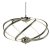Searchlight 6500-7CC BARDOT závesné svietidlo LED 405x42.5W 2550 lm