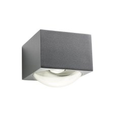 REDO 90274 ARI exteriérové nástenné svietidlo CREE COB LED 8W 670lm 3000K IP65 tmavošedá