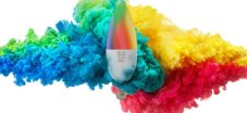 Immax 07716L NEO žiarovka LED E14 6W/470lm 2700-6500K RGB, biela, sviečka