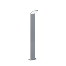 Ideal lux 322353 OUTDOOR STYLE vonkajšie stojanové svietidlo/stĺpik LED V1000mm 9W 1100/850lm 4000K IP54 šedá