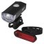 EMOS P3923 LED přední/zadní nabíjecí svítilna na kolo 90lm černá