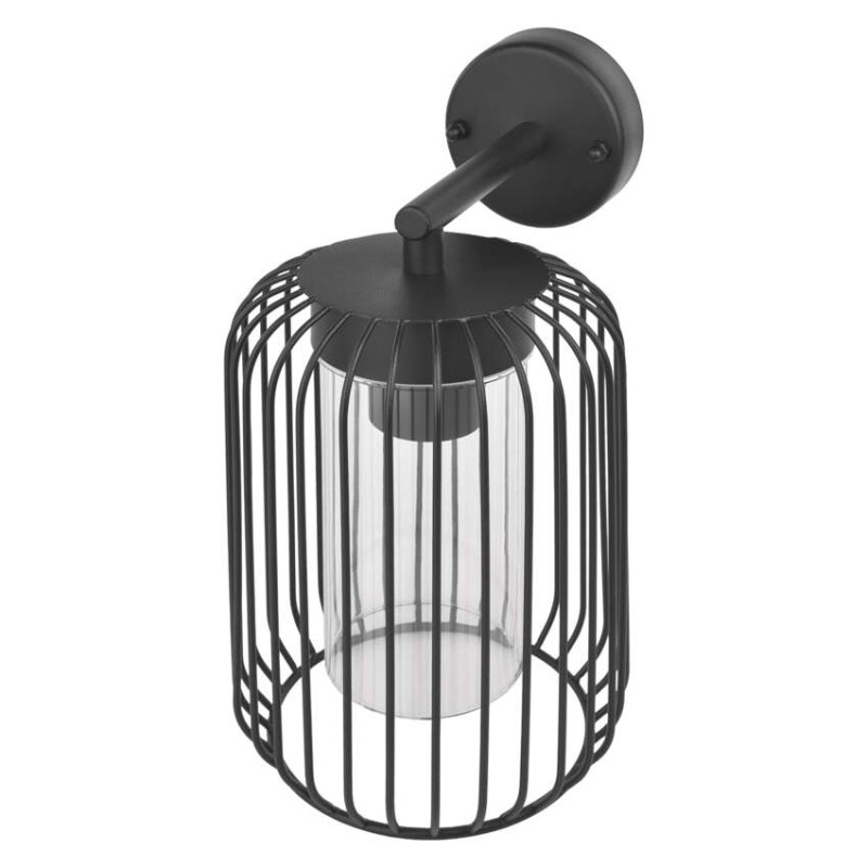 Emos ZGD010P SALVIA venkovní nástěnné svítidlo E27 208 × 160 × 285 mm  IP44 černá