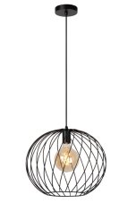 LUCIDE 21428/40/30 DANZA závěsné svítidlo D400mm 1xE27 černá