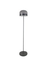 RABALUX 74038 Xelira dotyková stojacia lampa D240mm LED 20W/1050lm 3000+4000+6000K čierna, dymová