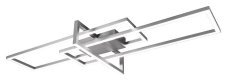 RABALUX 6867 Thabita stropné svietidlo LED 35W/2500lm 4000K saténová chrómová, biela, switchdimmer