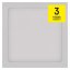 Emos ZM6125 LED NEXXO stropní/nástěnné přisazené klasické svítidlo čtverec 120 × 120 × 40 mm 7,6W 680lm 4000K bílá