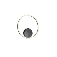 REDO 01-1955-TRIAC ORBIT nástěnné svítidlo D400mm LED 26W/2425lm 4000K černá