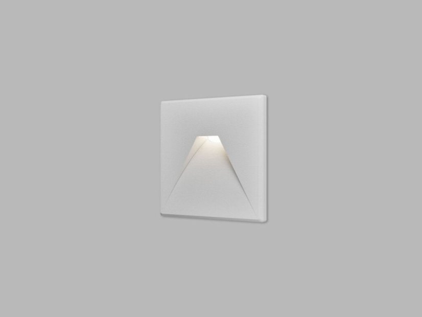 LED2 2390651 WALK II zápustné orientačné svietidlo LED 85x85mm 3W/120lm 3000-4000-6000K biela