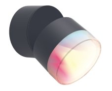 LUTEC CONNECT 5010901118 DROPSI exteriérové nástenné svietidlo LED 9,5W 690lm 2700-6500K+RGB IP44 tmavá šedá