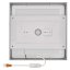 Emos ZM6143 LED NEXXO stropní/nástěnné přisazené klasické svítidlo čtverec 225 × 225 × 42 mm 21W 1900lm 3000/3500/4000K bílá