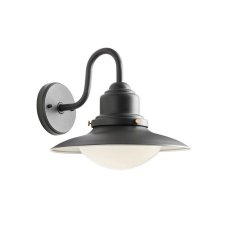 REDO 90093 ELIO exteriérové nástěnné svítidlo 1x E27 IP44 antracit, bílá