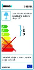 Immax 08951L LED stolová lampička CUCKOO biela so vstavanou batériou