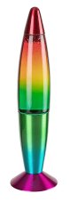 RABALUX 76008 Glitter Rainbow2 lávová lampa D60mm LED 25W/24lm 3000K viacfarebná