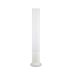 Exteriérové ​​stojanové svítidlo Ideal lux 135755 EDO OUTDOOR PT1 ROUND BIANCO 1xGX53 15W bílá IP44