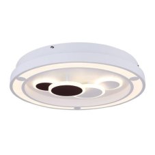 GLOBO 48405-50 KOLLI stmívatelné stropní LED svítidlo 480 mm 50W / 2300lm 3000-4000-6000K IP20 bílá s dálkovým ovládáním