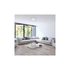 RABALUX 2420 Cressida stropní svítidlo LED D405mm 24W/1720lm 4000K chromová, bílá. starlight efekt