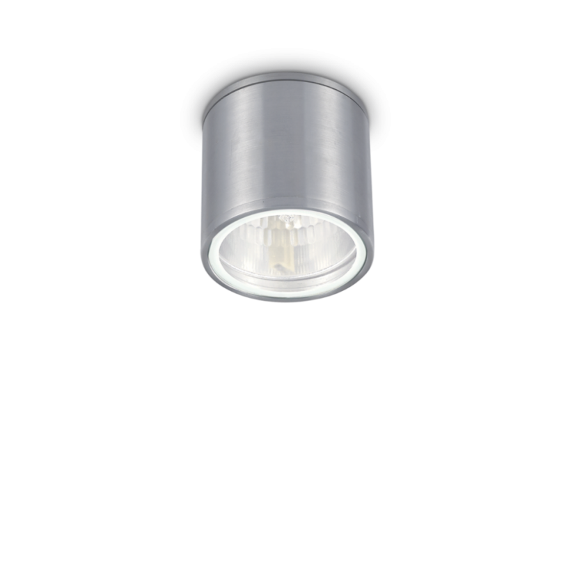 Exteriérové ​​stropní svítidlo Ideal lux 092324 GUN PL1 ALLUMINIO 1xGU10 28W IP44 IP44