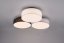 TRIO 621910317 LUGANO stropné svietidlo LED D645mm 38W/4200lm 3000K biela, šedá, čierna, switchdimmer