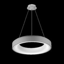 AZZARDO AZ2729 DECOline SOVANA PENDANT 55 CCT GREY stropné závesné LED svietidlo 50W/2750lm IP20 šedá