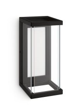 Philips 8720169266797 Outdoor Ulyzo vonkajšie nástenné svietidlo LED 12W/1500lm 2700K IP44 čierna