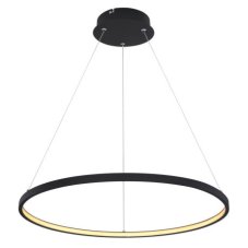 GLOBO 67192-29B RALPH závesné svietidlo LED D600mm 29W/1300lm 3000K čierna matná, opál