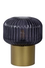 LUCIDE 78595/01/02 JANY Lampička E14 1x40W matná zlatá/mosadz, dymová