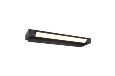 TRIO 284770132 FABRIZIO nástenné svietidlo nad zrkadlo š420mm SMD LED 9W/1000lm 2300+3000+4000K IP44 čierna matná