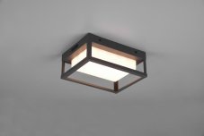 TRIO 277860142 WITHAM exteriérové nástenné svietidlo SMD LED V240mm 10W/1100lm 2300+3000+4000K IP54 antracit