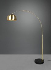 TRIO 411700108 ARGENTINA stojací lampa 1xE27 V2000mm matná mosaz