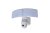 LUTEC CONNECTED 7632406053 LIBRA exteriérové nástenné security LED svietidlo 36W 3400lm 2700-6500K IP44 biela, kamera, pohybový senzor