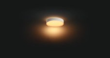 Philips HUE LED White Ambiance 41166/31/P6 Devere L kúpelňové stropné svietidlo 33,5W 4300lm 2200-6500K IP44 42,5cm biele stmievateľné BlueTooth + HUE Switch