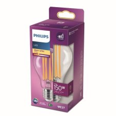 Philips 8718699762377 LED žiarovka classic E27 17W/150W 2452lm 2700K A67 filament