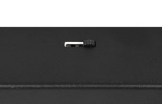 TRIO 849210132 AMBALA nástenné bodové svietidlo/spot SMD LED 5,5W/500lm 2300+3000+4000K čierna matná, switchdimmer