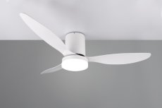 TRIO Reality R64202131 GÖTEBORG Stropný ventilátor s osvetlením D1320mm SMD LED 20W/2500lm 2700-6000K biela, diaľkový ovládač