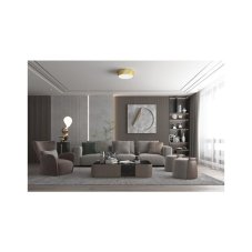 Immax 07132-G40 NEO DIAMANTE stropní svítidlo LED D400mm 31W/1850lm 2700-6500K zlata, dálkové ovládání