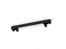 Philips HUE White and color ambiance 8720169318557 Centris stropné svietidlo LED/4-spot LED 40W + 4xGU10 4,2W 2000-6500K+RGB čierna