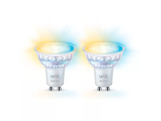 Philips Wiz Tunable white 8720169076709 LED žiarovka GU10 PAR16 4,7W/345lm 2700-6500K 2-set