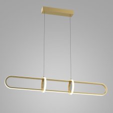 Italux PND-29772750-1A-GD LED závesné svietidlo Cerrila 31,2W/1300lm 3000K zlatá, stmievateľné