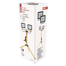 Emos ZS2231.2 exteriérový  LED reflektor  HOBBY SLIM 2× 30W 2×2400lm 4000K IP65