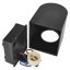 Emos ZGF010P OCULUS venkovní nástěnné svítidlo GU10 88 × 67 × 80 mm  IP44 černá