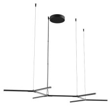 REDO 01-2797 STICK závesné svietidlo LED 65W/4263lm 3000K čierna, TRIAC