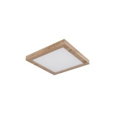 GLOBO 415950-16 XAVVI stropné svietidlo LED 350x350mm 16W/620lm 3000K biela matná, vzhľad dreva
