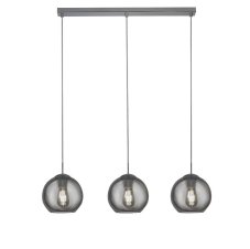 Searchlight 1623-3SM Pendants závěsné svítidlo E27 3 x 40W