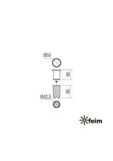 REDO 90044 XPI exteriérové zapustené bodové svietidlo SMD LED 2,3W 240/120lm 3000K IP54 biela