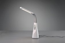 TRIO reality R50381101 Vento USB Stolní lampička s ventilátorem 125mm LED 1X5W / 500lm 3000-4000-6000K Bílá