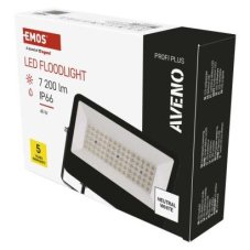 Emos ZS2433 exteriérový LED reflektor AVENO 48W 7200lm 4000K IP66