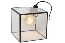 LUCIDE 10518/20/60 DAVOS stolní lampička V200mm 1xE27 průhledná